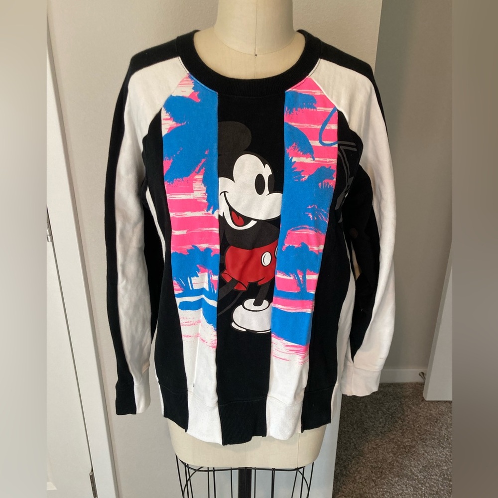 Rare, Marc Jacobs Heavy Weight Patchwork Sweatshi… - image 1